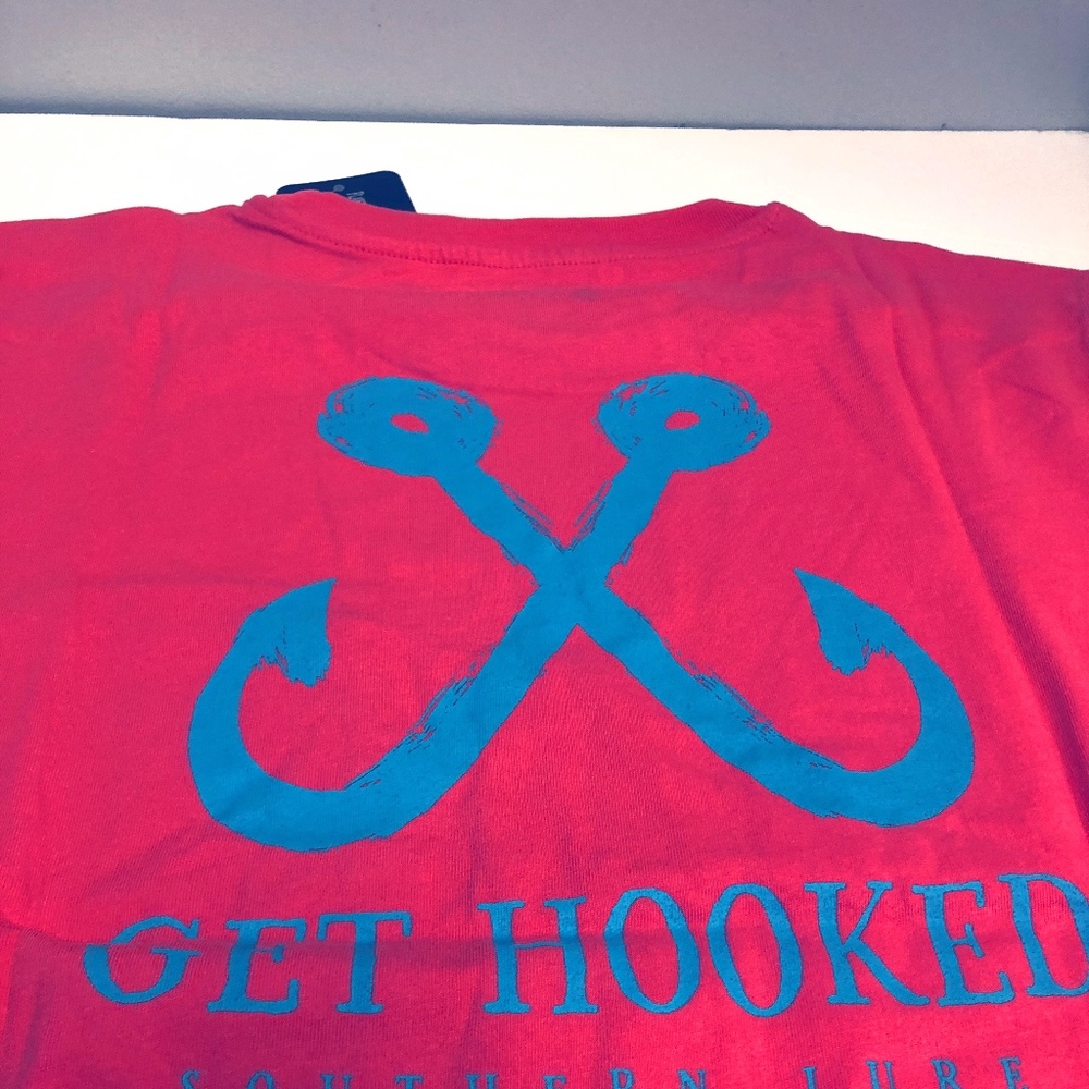 Southern Lure Preppy S/S T-Shirt Coral